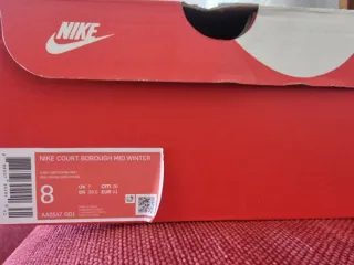 Nike Court Borough Mid Winter - Botas Marrones/Gri