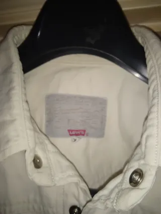 Camisa Vaquera Levi's Blanca Talla XL