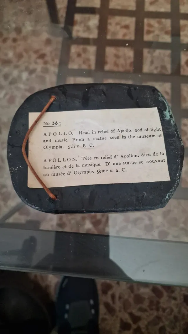 Cuadro terracota perfil hombre
APOLLO