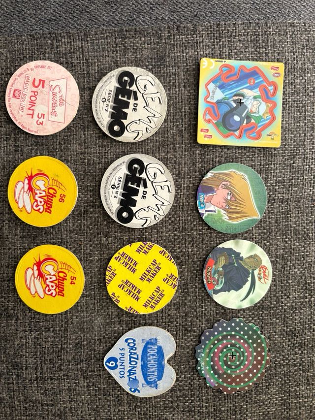 Tazos variados