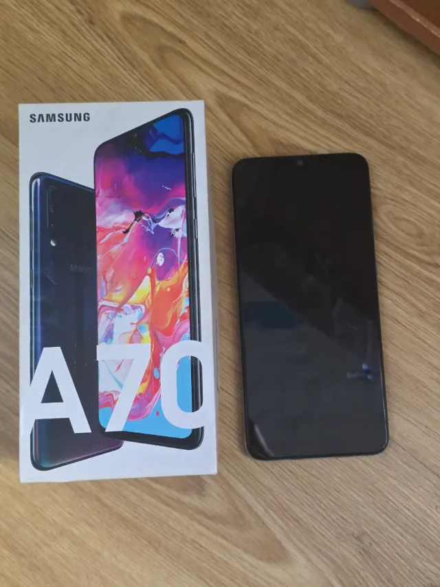 Samsung A70 Negro - Pantalla Rota