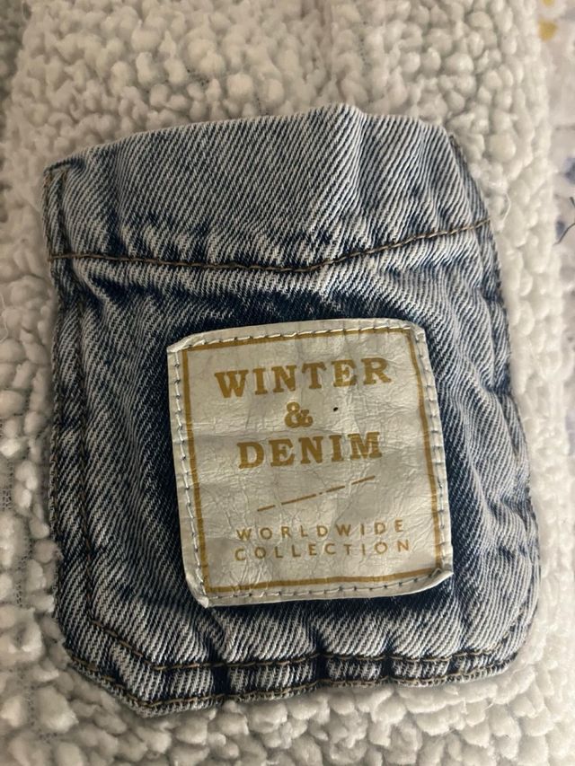 Cazadora vaquera forrada