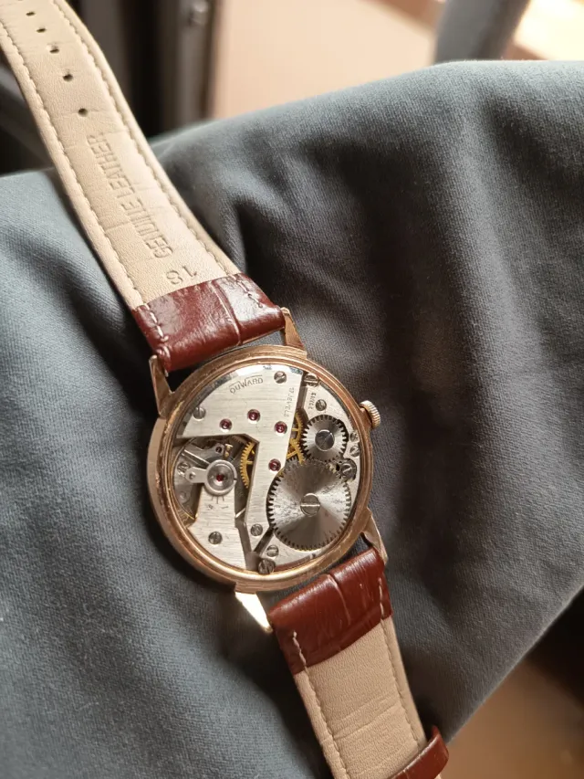 Reloj Duward Mecánico 17 Rubis Dorado