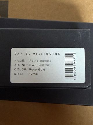 Daniel Wellington Quadro 20x26mm Orologio