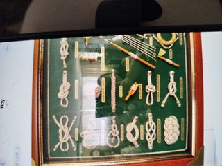 Cuadro decorativo de nudos marineros