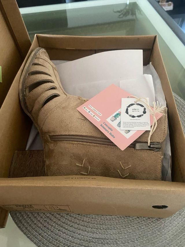 Botas de entretiempo nuevas sin usar