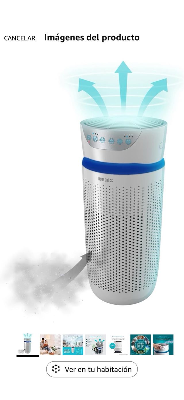 Purificador de aire 5 en 1