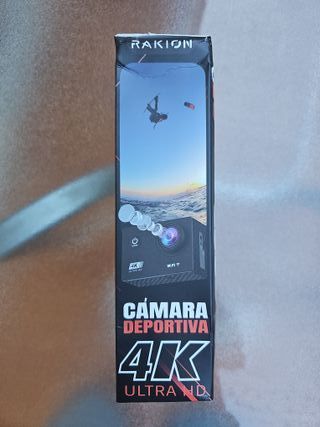 Cámara Deportiva Rakion 4K Ultra HD 64GB