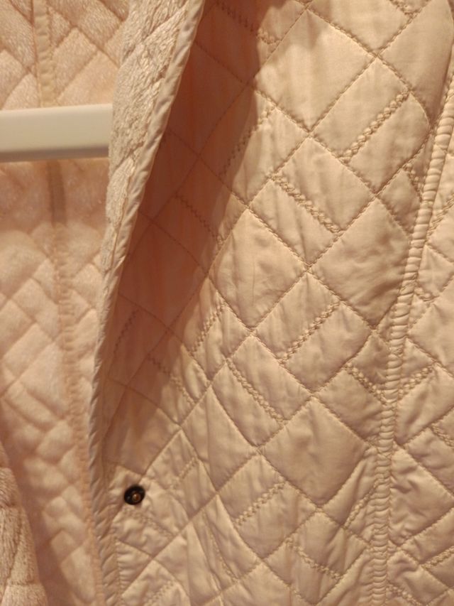 Chaqueta acolchada forro terciopelo talla 42