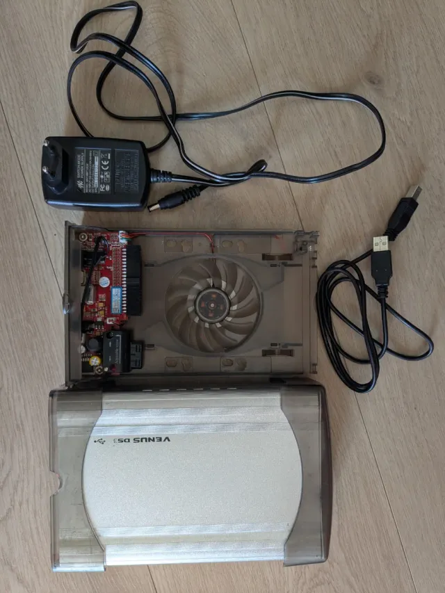 Disco Duro WD 320GB PATA con caja refrigerada