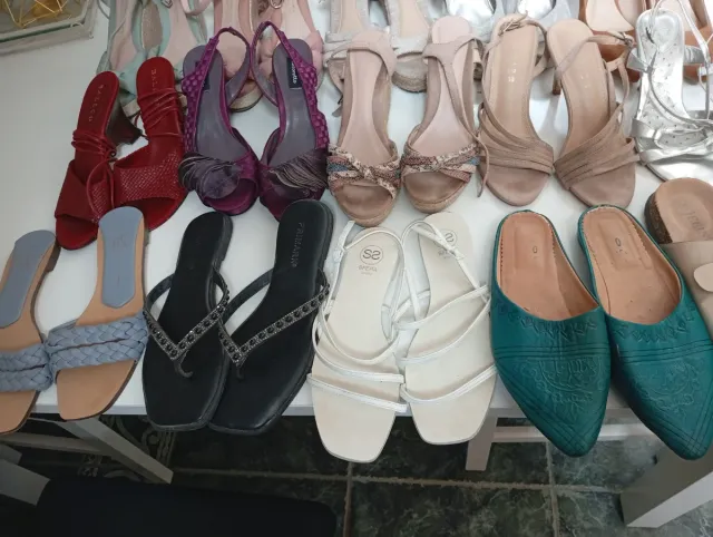 OFERTA Lote 18 pares zapatos fiesta del 37-38