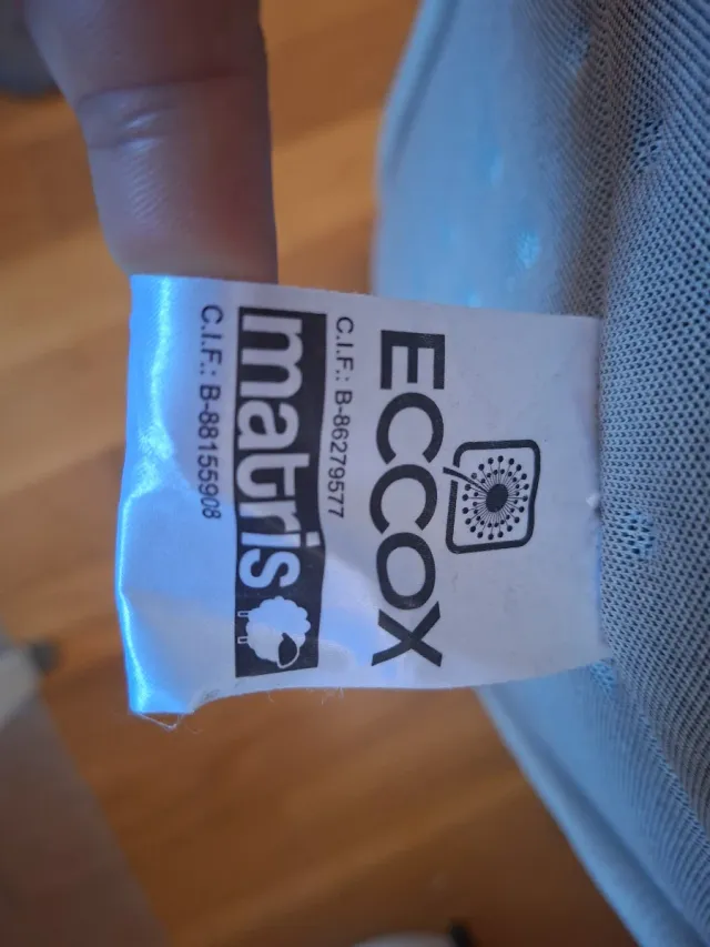 Colchón de muelles 80x200 cm