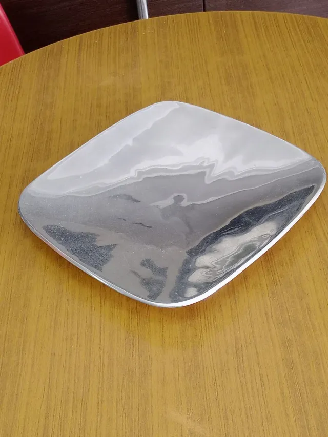 Bandeja aluminio cuadrada