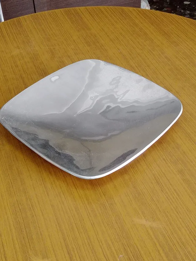 Bandeja aluminio cuadrada