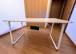 Mesa Gaming con LED 140*80cm blanca. NUEVO PRECIO!