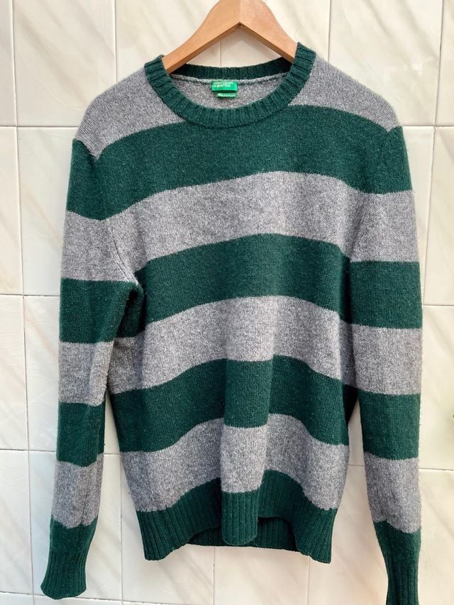 Jersey Benetton lana talla L