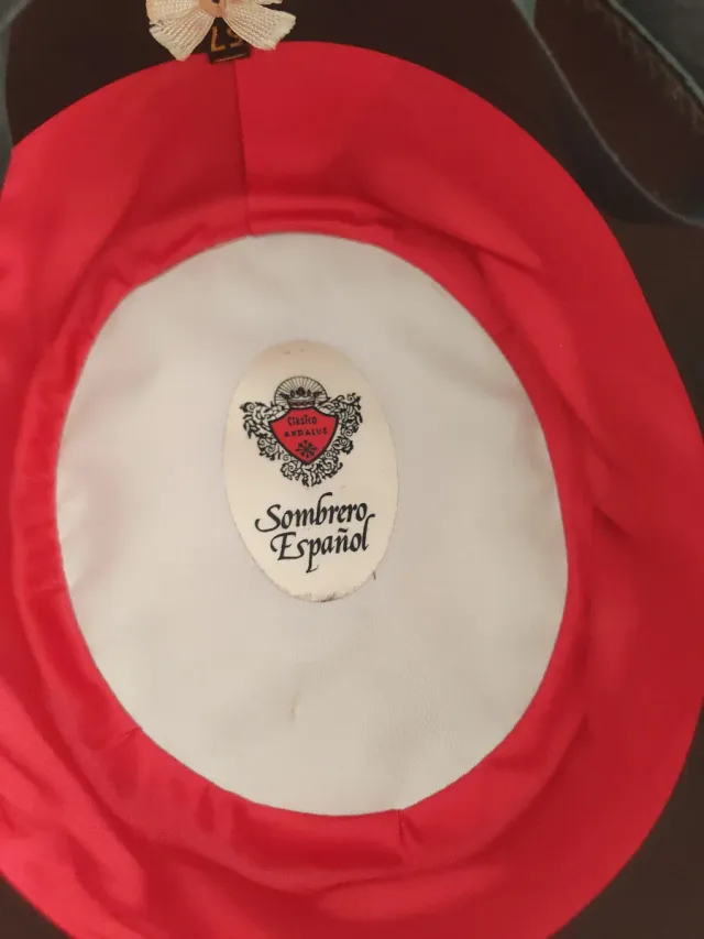 Sombrero español negro