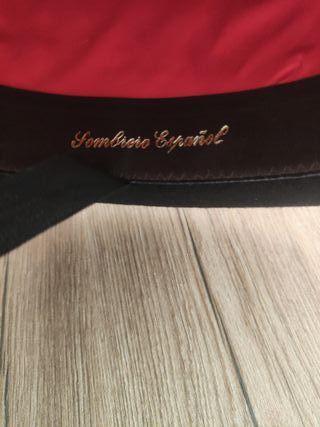 Sombrero español negro