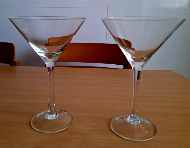 2 Copas de Cóctel Grandes