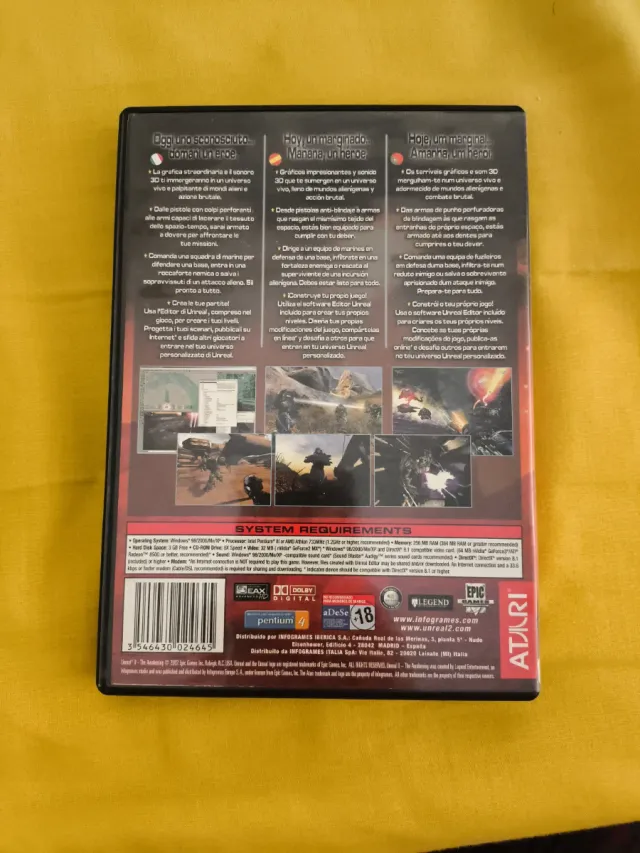 Unreal Tournament 2 PC CD-ROM