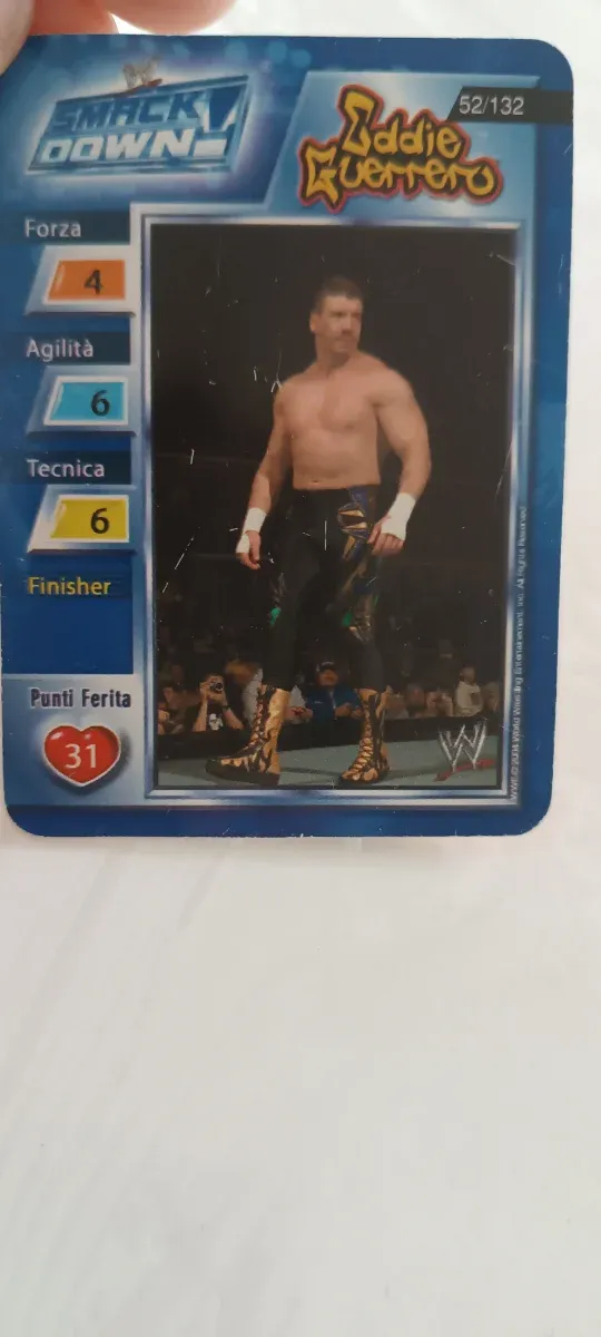 Carte wrestling WWE SmackDown