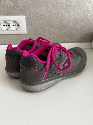 Scarpe sportive Lotto grigie e fucsia