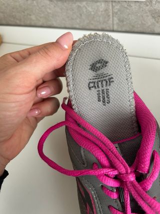 Scarpe sportive Lotto grigie e fucsia