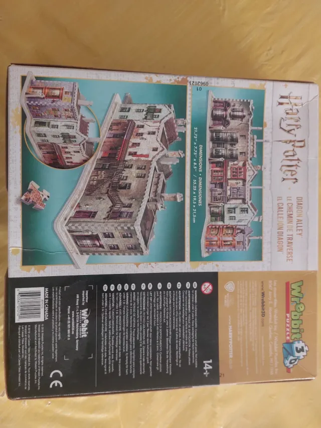 Puzzle 3D Harry Potter Callejón Diagon