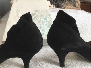 Zapato de ante negro talla 38