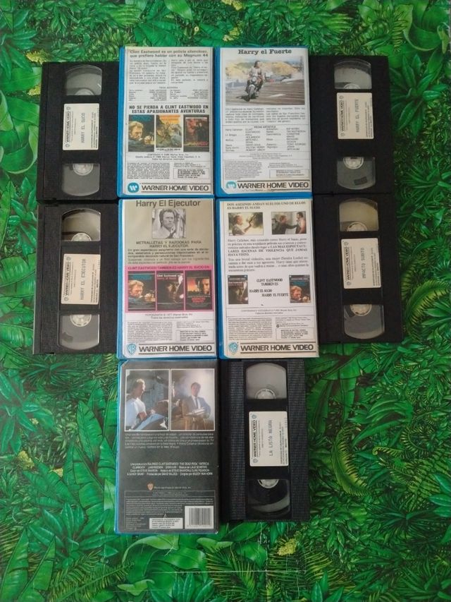 VHS Harry el sucio saga completa LEER