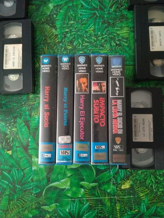 VHS Harry el sucio saga completa LEER