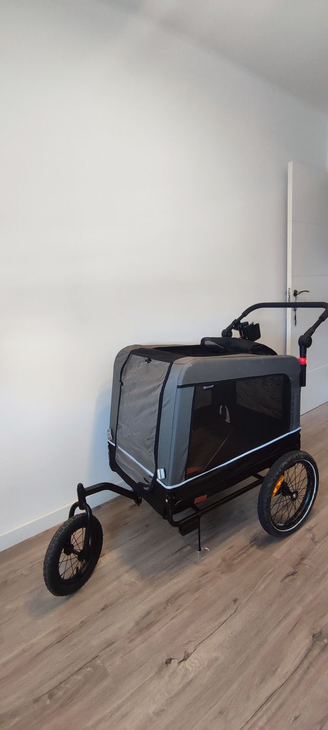 Remolque perro grande bici/caminar. Marca KESSER