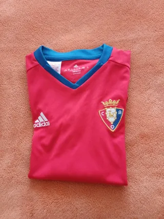Camiseta Oficial Osasuna Adidas. Talla  9-10