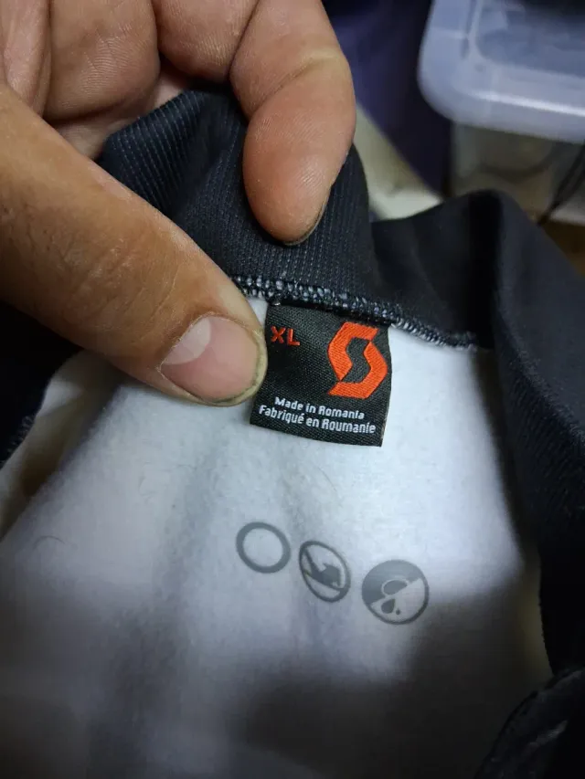 Maillot Ciclismo Scott Negro/Blanco