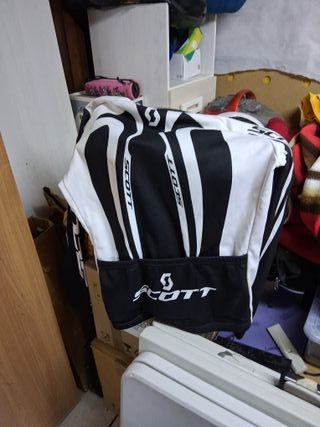 Maillot Ciclismo Scott Negro/Blanco