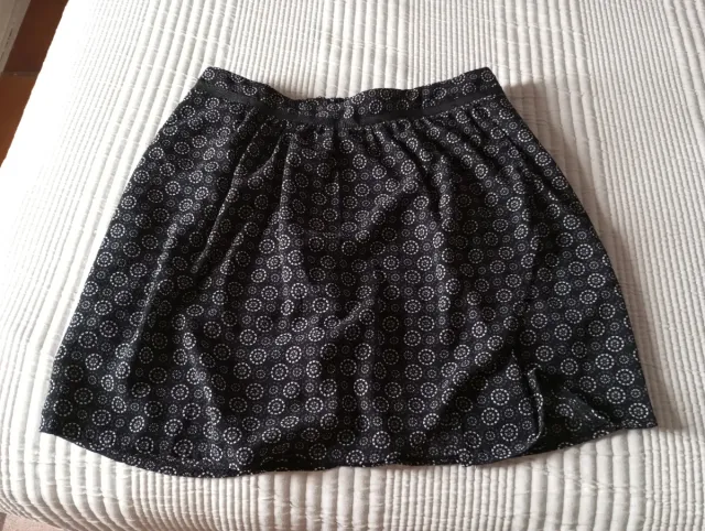 Falda corta estampada