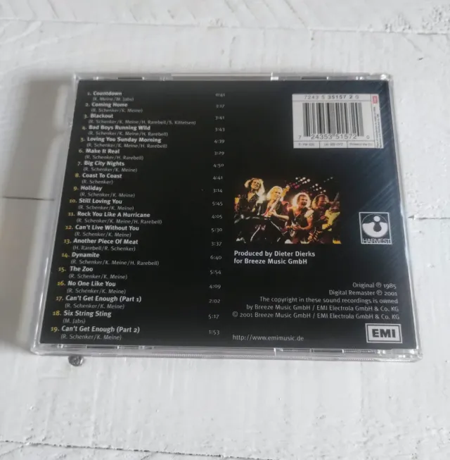 CD Scorpions World Wide Live
