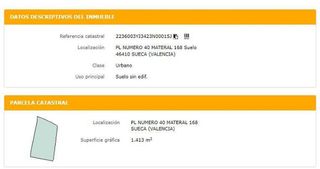 Solar en venta en Sueca ciudad en Sueca