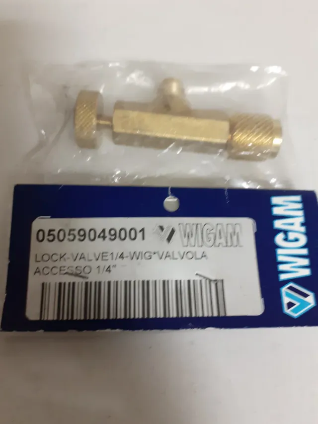 Válvula Acceso Wigam Lock 1/4