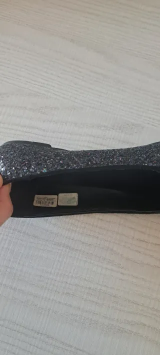 Manoletinas 37 TEN negras talla 37