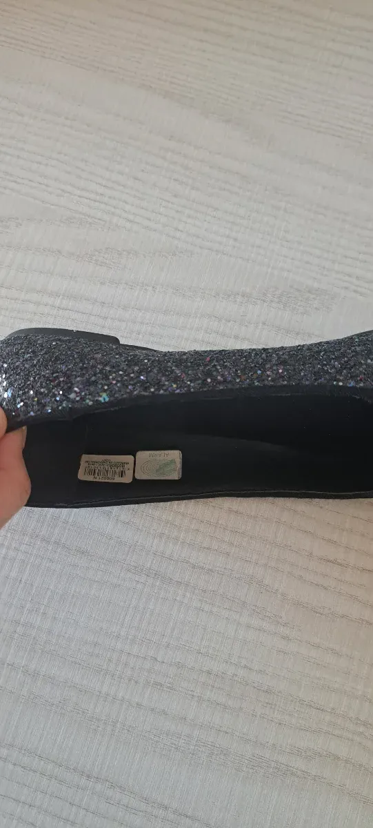 Manoletinas 37 TEN negras talla 37