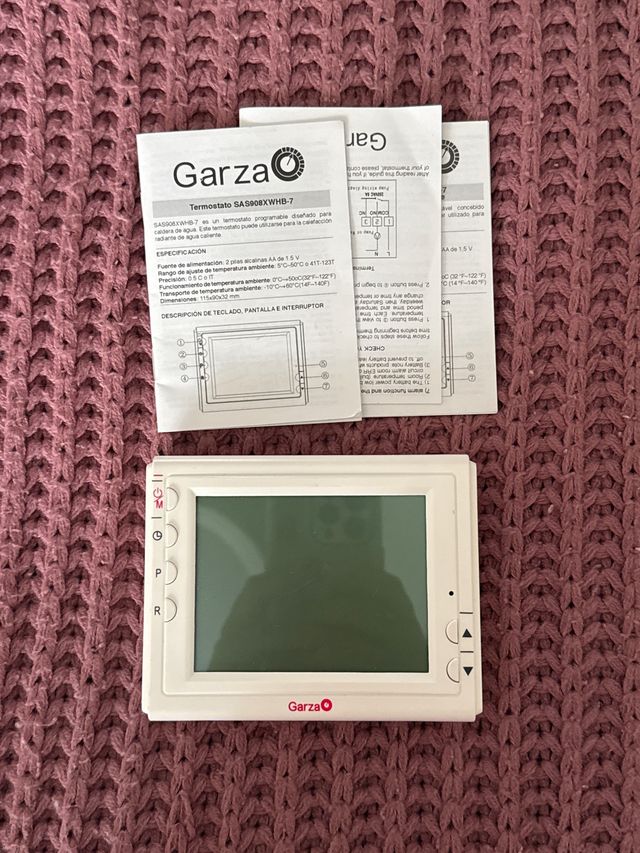 Termostato Garza SAS908XWHB-7