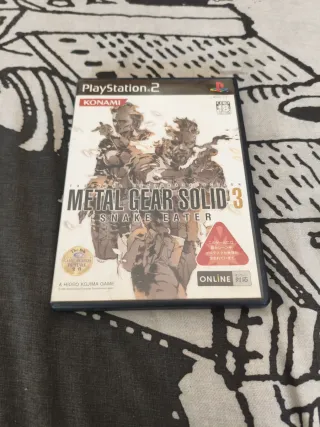 Metal Gear Solid 3 Snake Eater PS2 Japonés
