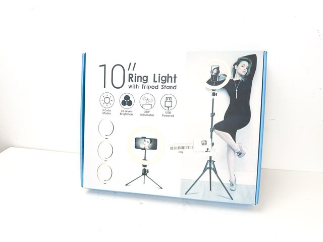 Anillo de luz 10 con trípode