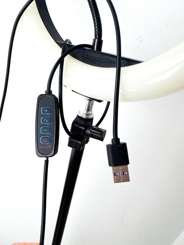 Anillo de luz 10 con trípode