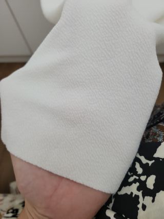 Vestido Blanco Zara Talla M