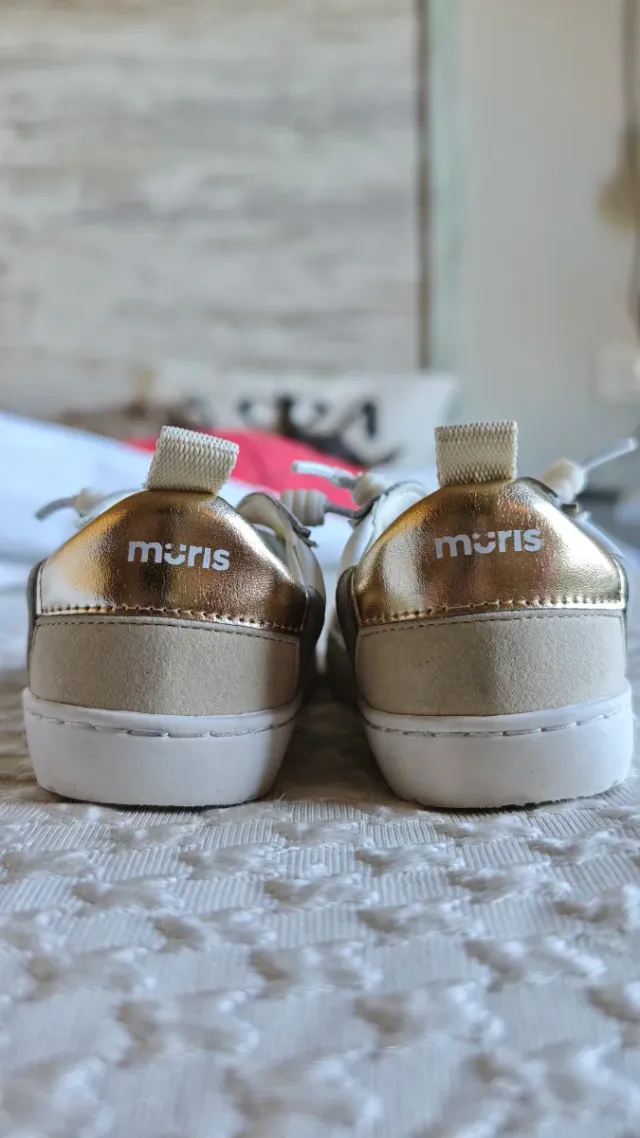 Zapatos Muris Respetuosos Talla 28 Gold