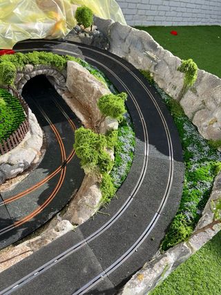 Maqueta circuito Scalextric Slot
