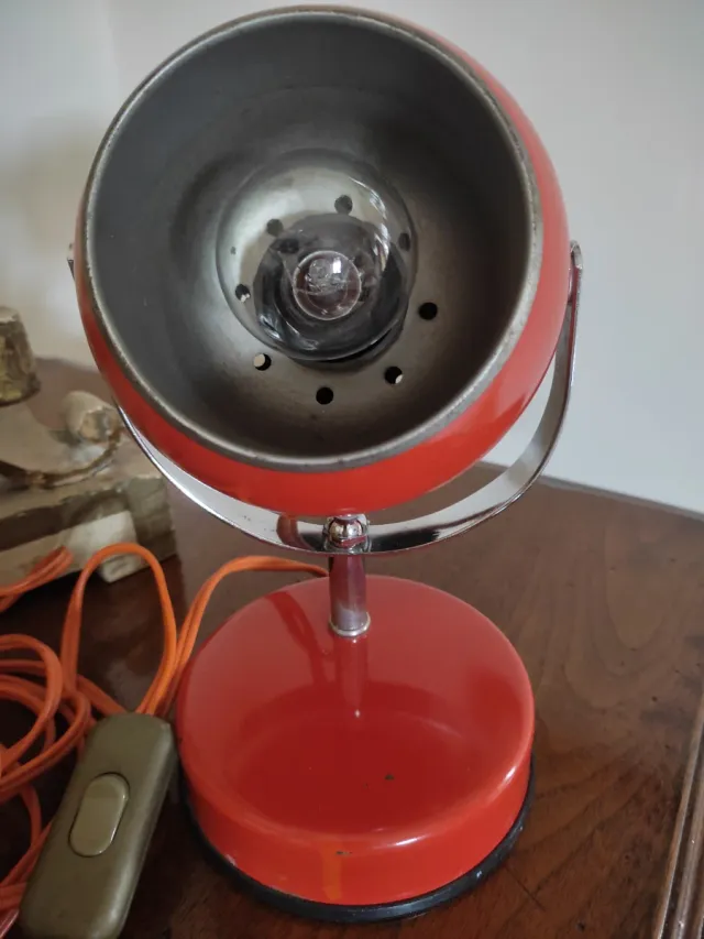 Lampada Veneta Lumi rossa