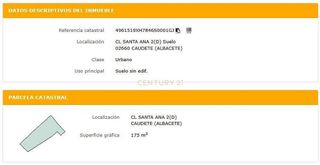 Terreno en venta en Caudete